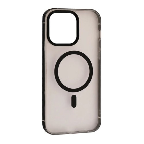 Чохол DULERO Metal Clear MagSafe Case for iPhone 16 Pro Max Silver