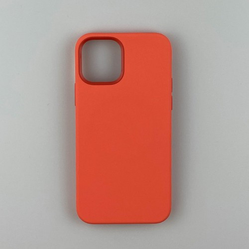Чохол Silicone Case Copy with MagSafe for iPhone 12 Pro Max Pink Citrus
