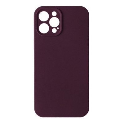 Чохол Silicone Case Full Camera Copy for iPhone 12 Pro Max (67) plum