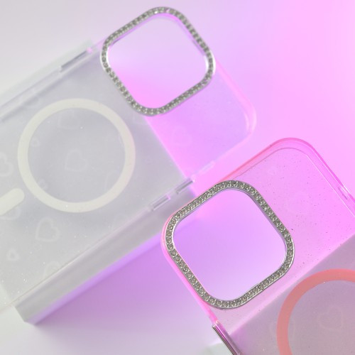 Чохол MIRAGE Heart MagSafe for iPhone 13 Pro Purple