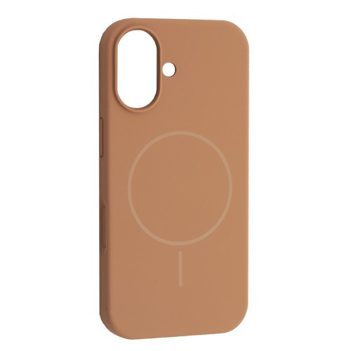 Чохол Silicone Case with MagSafe for iPhone 17 Desert Gold