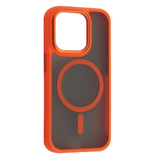 Чохол NEW MATTE MAGSAFE for iPhone 13 Pro Max Orange