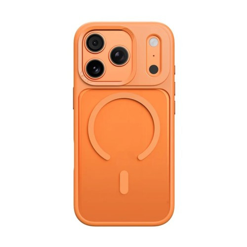 Чохол ROCK Guard Transparent Magnetic (Anti-drop Lens Protection) for iPhone 17 Pro Orange