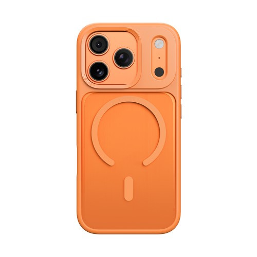 Чохол ROCK Guard Transparent Magnetic (Anti-drop Lens Protection) for iPhone 17 Pro Max Orange