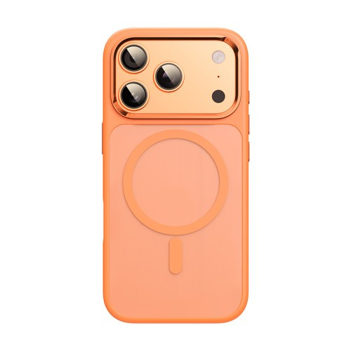 Чохол ROCK Guard Touch Magnetic Protection Case (Metal Lens Frame) for iPhone 17 Pro Orange