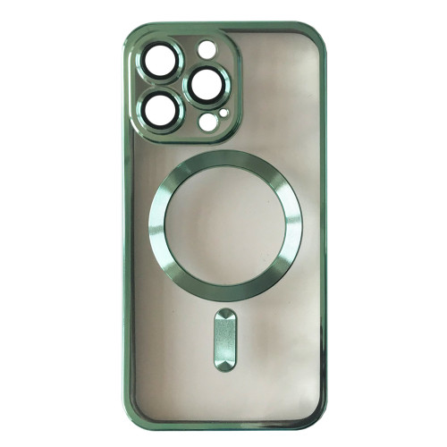 Чохол SHINING Camera MagSafe for iPhone 15 Pro Green