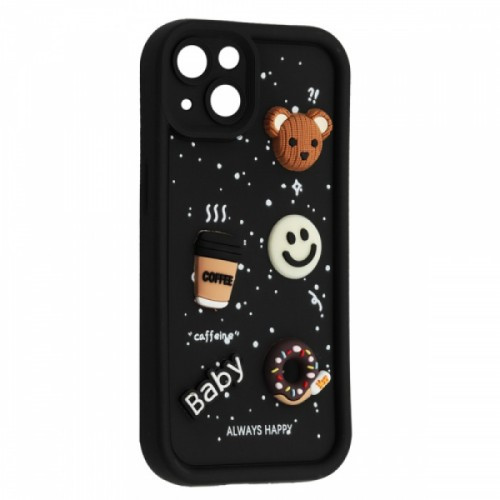 Чохол HAPPY Donut Case for iPhone 13 Black