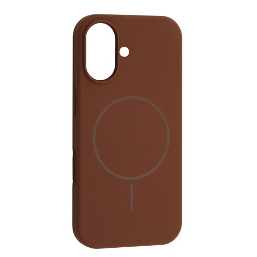 Чохол Silicone Case with MagSafe for iPhone 17 New Brown