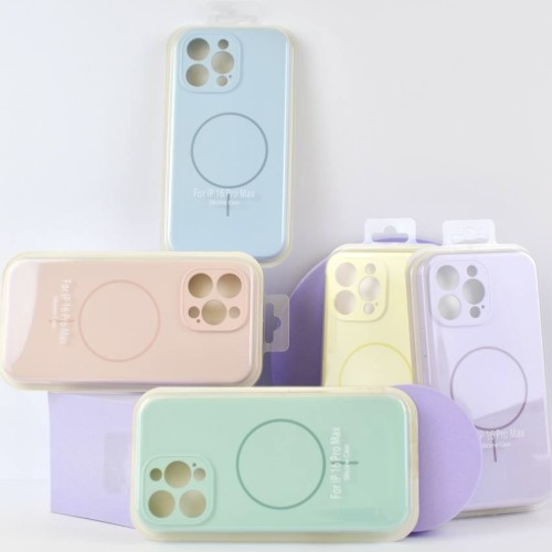 Чохол Silicone Case Full Camera Fine Ring MagSafe for iPhone 16 Pro Desert Gold