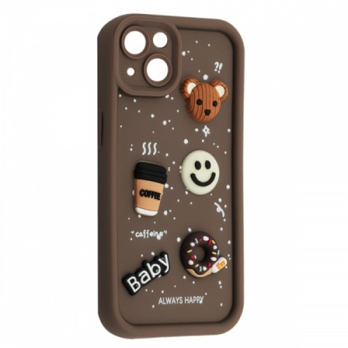 Чохол HAPPY Donut Case for iPhone 13 Brown