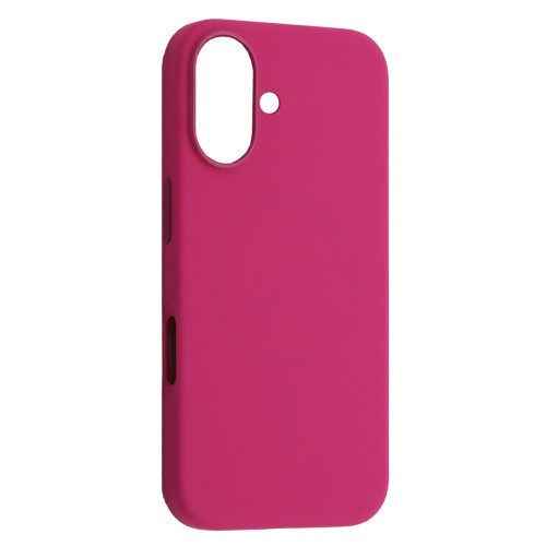Чохол Silicone Case Copy with MagSafe for iPhone 16 Fuschia