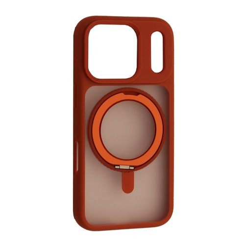 Чохол ROCK Rotating Series Guard Touch Magnetic with Stand for iPhone 17 Pro Max Orange