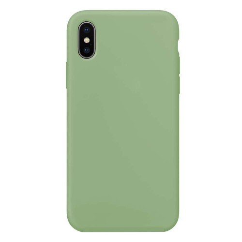 Чохол Silicone Case Full Copy for iPhone X/XS ( 1) green