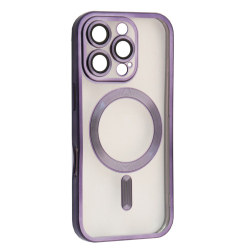 Чохол SHINING Camera MagSafe for iPhone 16 Pro Deep purple