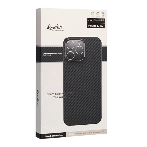 Чохол Kevlar Case MagSafe для iPhone 17 Pro Black