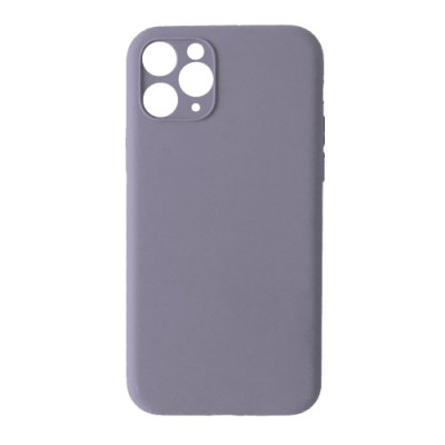 Чохол Silicone Case Full Camera Copy for iPhone 11 Pro (46) lavander grey