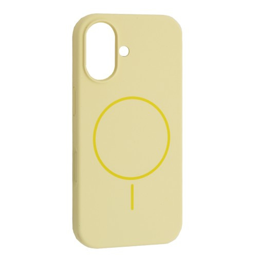 Чохол Silicone Case with MagSafe for iPhone 17 Custard
