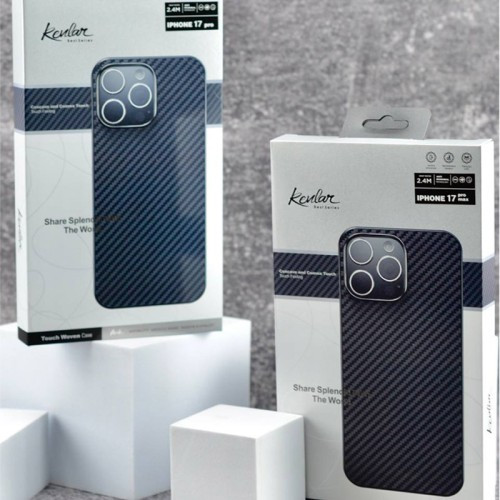 Чохол Kevlar Case MagSafe для iPhone 17 Pro Max Black
