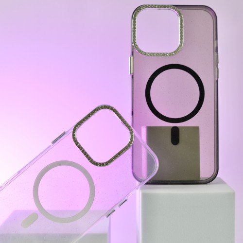 Чохол MIRAGE Heart MagSafe for iPhone 14 Pro Max Black