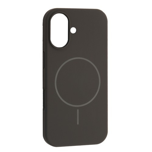 Чохол Silicone Case with MagSafe for iPhone 17 Charcoal Grey Black