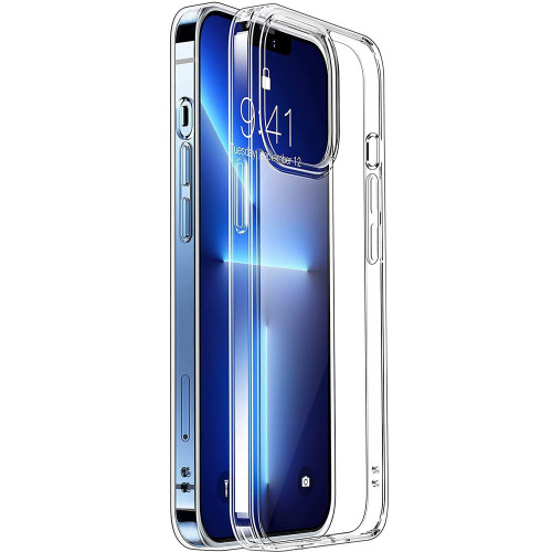 Силіконовий чохол Baseus Simple Case For iPhone 13 Pro Max Transparent ARAJ000202