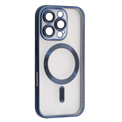 Чохол SHINING Camera MagSafe for iPhone 16 Pro Blue titanium