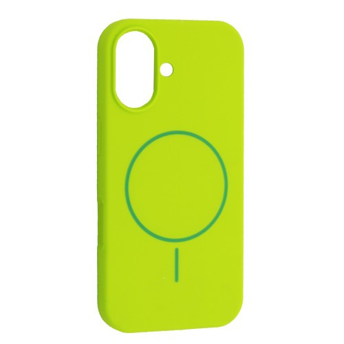 Чохол Silicone Case with MagSafe for iPhone 17 Emerald green