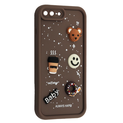 Чохол HAPPY Donut Case for iPhone 7 Plus/8 Plus Brown
