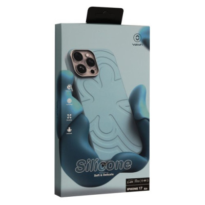 Чохол Flower Liquid Silicone Case MagSafe для iPhone 17 Pro Orange