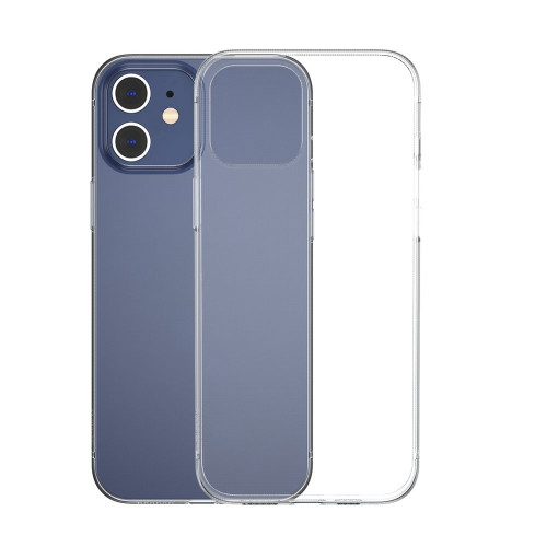 Силіконовий чохол Baseus Simple Case For iPhone 12 mini Transparent ARAPIPH54N-02