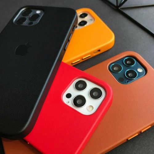 Чохол Leather Case with MagSafe for iPhone 16 Pro Ink