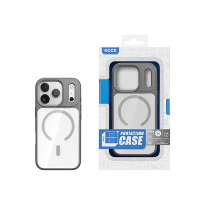 Чохол ROCK Guard Transparent Magnetic (Anti-drop Lens Protection) for iPhone ...