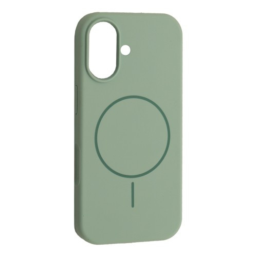 Чохол Silicone Case with MagSafe for iPhone 17 Light Cyan
