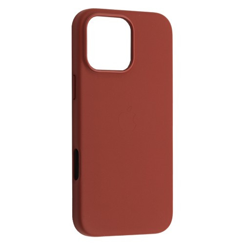 Чохол Leather Case with MagSafe for iPhone 16 Pro Umber