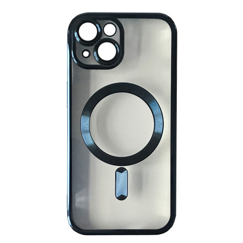 Чохол SHINING Camera MagSafe for iPhone 15 Blue titanium