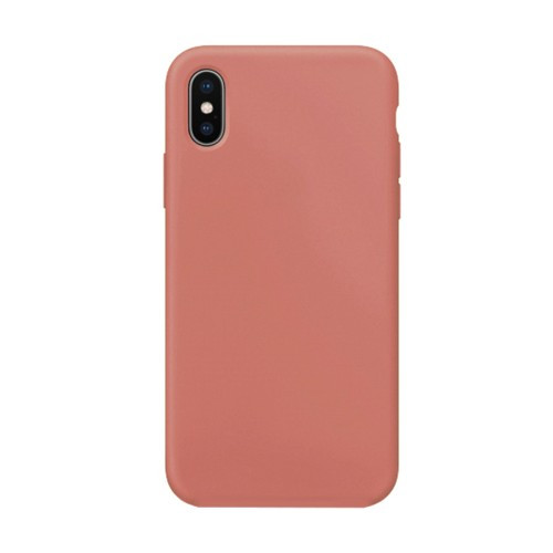 Чохол Silicone Case Full Copy for iPhone X/XS (59) grapefruit