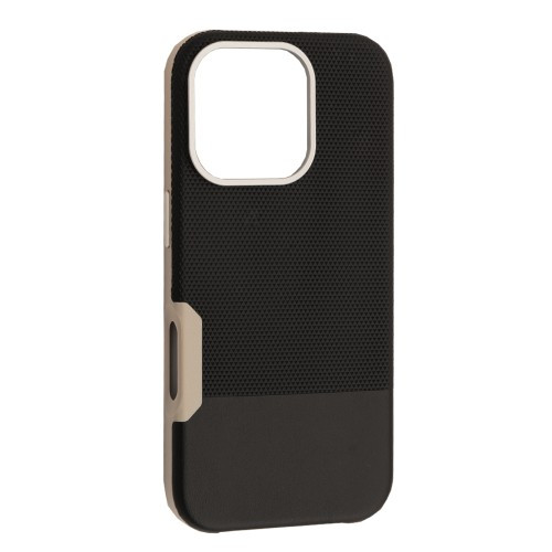 Чохол Two different leather Case MagSafe для iPhone 16 Pro Black