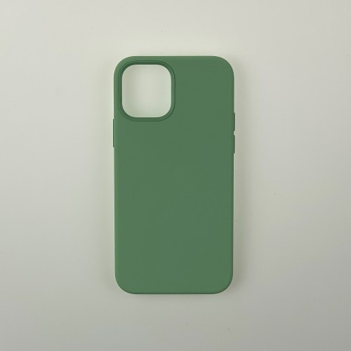 Чохол Silicone Case Copy with MagSafe for iPhone 12 Pro Max Pistachio
