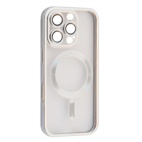 Чохол SHINING Camera MagSafe for iPhone 16 Pro Max Silver