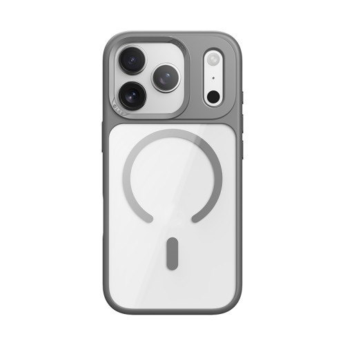 Чохол ROCK Guard Transparent Magnetic (Anti-drop Lens Protection) for iPhone 17 Pro Max Grey