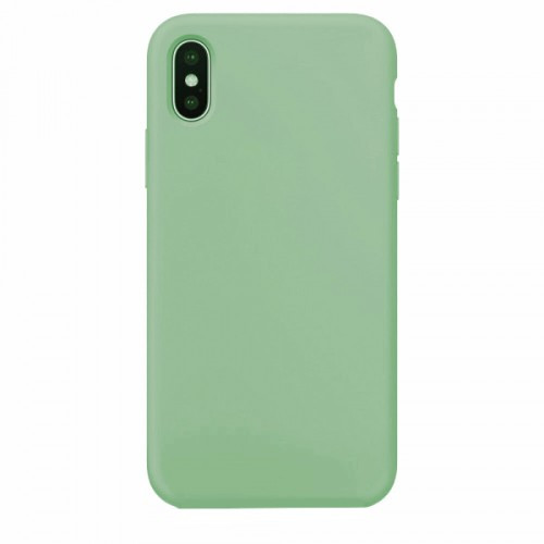 Чохол Silicone Case Full Copy for iPhone X/XS (68) fresh green