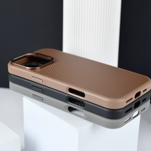 Чохол KEVLAR STYLE MagSafe for iPhone 16 Plus Black