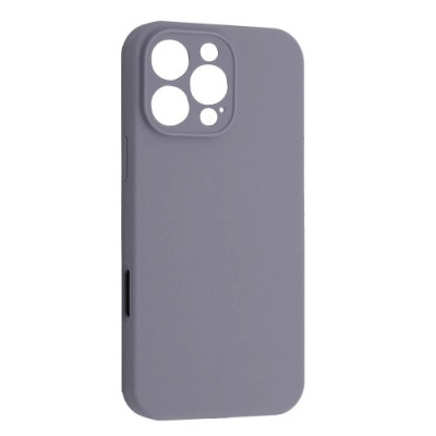 Чохол Silicone Case Full Camera Copy for iPhone 16 Pro (46) lavander grey