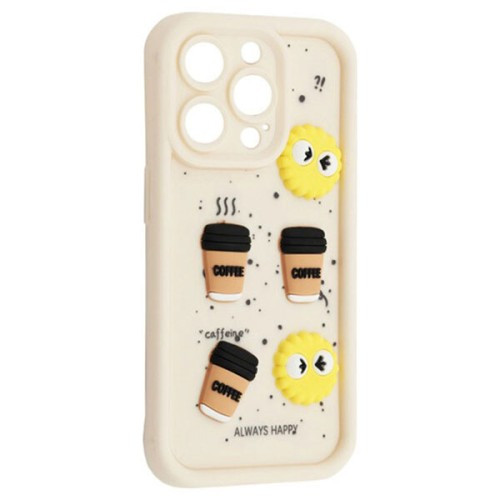 Чохол HAPPY Cookie Case for iPhone 15 Pro Max White
