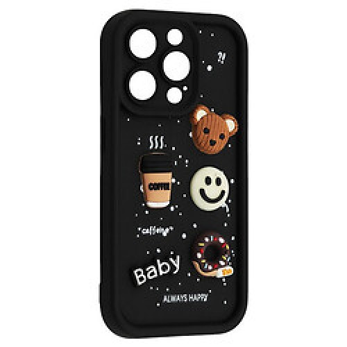 Чохол HAPPY Donut Case for iPhone 12 Pro Black
