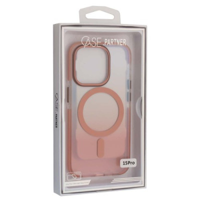 Чохол MYSTIK MagSafe CASE for iPhone 16 Pro Max Cosmic orange