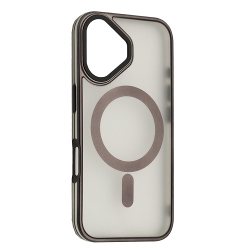 Чохол Perfect Case with MagSafe for iPhone 16 Plus titanium black