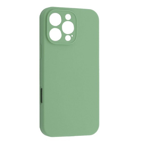 Чохол Silicone Case Full Camera Copy for iPhone 16 Pro (68) fresh green