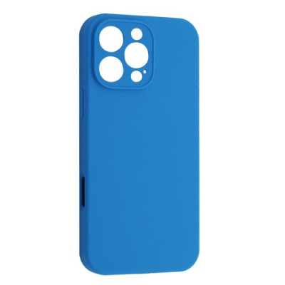Чохол Silicone Case Full Camera Copy for iPhone 16 Pro (70) new lake blue