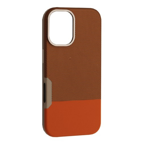 Чохол Two different leather Case MagSafe для iPhone 17 Brown